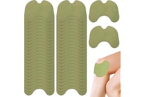 Kryzulax Parche para Aliviar el Dolor,50 Piezas Parche de Ajenjo,Parches de Calor Moxibustión,artritis, alivio del dolor de rodilla,articulaciones(Knee)