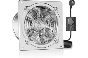 HG Power 200 mm Frånluftsfläkt med Varvtalsregulator för Kök