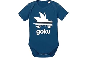 Tee Kiki Adi Goku Dragon Body Ball bébé Coton Bio Son Proverbes Barboteuses Garçons et Filles 0-12