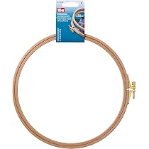 Telaio Per Ricamo Prym In Legno Di Faggio - Regolabile Con Vite Ottone - Foto 1