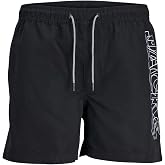 JACK &amp; JONES JPSTFIJI JJSWIM DOUBLE LOGO LY SN JNR Deniz Şortu Erkek &ccedil;ocuk