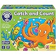 Orchard Toys Catch&Count Educational Board Game Practise Counting&Numbers Teacher Tested Maths Skills Game,Party Gift For Kids 3 To 7 Years,Multicolor