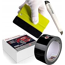 Pellicola 3M Serie 2080 Nero Lucido - 20m X 50mm Per Chrome Delete Auto E Moto