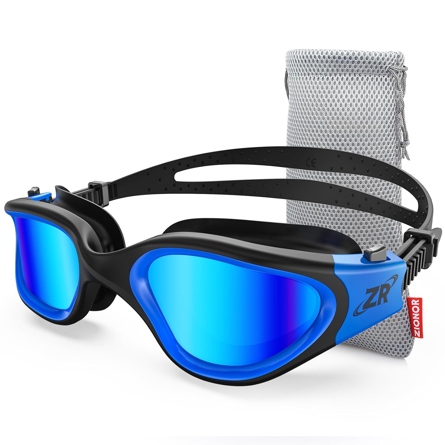 ZIONOR G1 - Gafas de natación polarizadas para unisex y adulto y mujer, anti niebla, 100% anti UV gafas de buceo