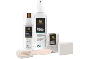 Solitaire Rauleder Schuhpflege-Set Velours Nubuk Wildleder Pflege Schuhputzset