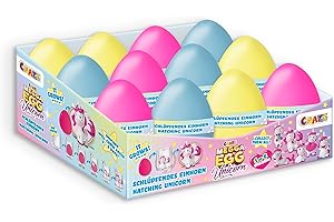 CRAZE Megga Egg- Mega Egg-Mini Unicorno D12 Uova cresce, Multicolore, 20517