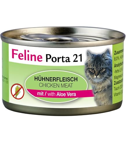 Feline Porta 21 Katzenfutter Huhn plus Aloe