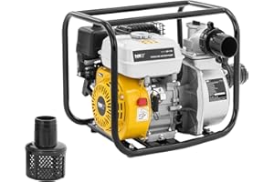 MSW Motor Technics MSW-GP-110 Bomba de agua 7 CV 3600 rpm 60 m³/h Bomba de agua sucia Bomba de agua de gasolina