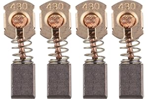 Pulchra 4PCS CB430 Carbon Brushes for Makita Angle Grinder 18V LXT BHR200 BGA450 BGA452 DGA452 Motor Brushes 191971-3 Replacement