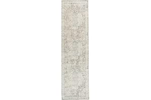 RugVista Nadia, Alfombra, Alfombras Modernas, 300 x 80 cm, Rectangular, Pelo Corto, Limpieza en seco, Oeko_Tex_100, Blanco Crema/Greige