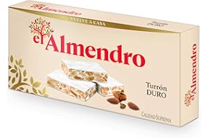 Turron - Nougat Hart Almond - El Almendro 250 Grs