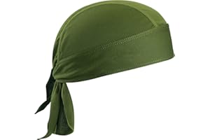 VIAUMBR Czapka bandana pod kask rowerowy, letnia, chusta na głowę, chusta na głowę, piratów, przewiewny materiał, do pływania, joggingu, biegania, wędrówek, wędrówek górskich, jazdy na rowerze i motocyklu