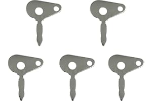 NOBRAND Senb 5pcs Universal TRACTOR Ignition Switch key replacement for JCB LUCAS MF