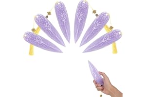 NHEMEYLP 3 PCS Zoey's Prop Replica, Detailed Prop Sword with Plastic, Fantasy Accessory, Halloween Prop for Cosplay, Costume Party, Larp Gift for Teens and Adults, (Iridescent Purple)