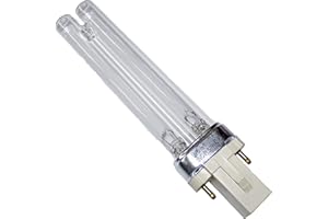 UVBrite® 7W PLS UV-C Bulb Replacement UV Lamp for Pond Filter UVC Water Clarifier [Quartz not Glass 9000 Hours ARL] Multi Variation