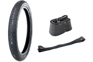 BISOMO Set 1x Heidenau Motorrad Reifen 2,75 x 18 Zoll P48, Profil K39 inklusive Schlauch und Felgenband für MZ ETZ251 ETZ301