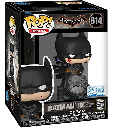Funko 117 Pop DC Comics Dark Knight Batman Black Costume : Amazon