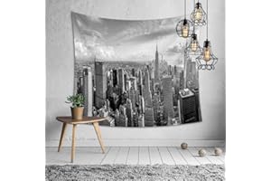 Odot Tapiz De Pared, Tapiz de Pared y Cubrecama Suave Toalla De Playa Picnic Estera DeYoga Toalla Manta Tapiz Mantel Cortina para Dormitorio sala de estar Comedor (150x200cm,Nueva york)