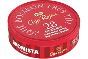 NESTLÉ CAJA ROJA bombones de chocolate con leche lata 250g