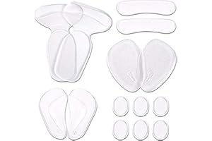 COSYINSOFA High Heel Pads,Heel Grips for Ladies Shoes Too Big,Heel Grips Liners Inserts, Foot Care Kit to Prevent Blisters, Anti-Slipping Shoe Cushion