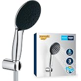 GROHE Vitalio Start 110 El Duşu Seti, 110mm Yuvarlak 3 Akışlı El Duşu, Duş Başlığı Tutucu, 1750mm Duş Hortumu, Duş Başlığı Se