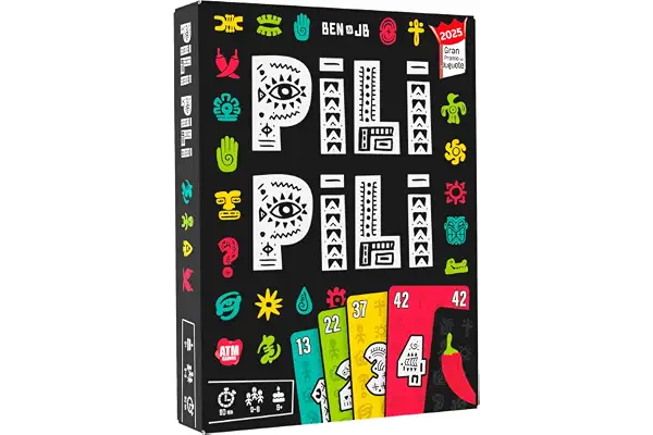 PILI PILI - Juego de Mesa Rápido y Estratégico - Familia y Amigos - +8 años | Juego de bazas | Gran Premio del Juguete 2025 | 2-8 jugadores | Para niños, adultos, familia y amigos