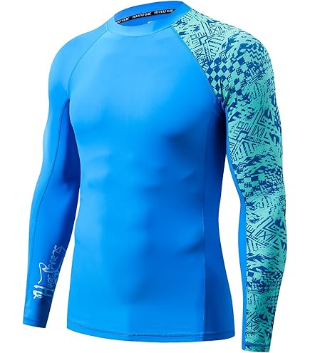 Cressi Rash Guard Man Dive Center - Mannen Lange Mouwen Protective Jersey In Elastische Stof Met Uv Upf 50 Zonbescherming
