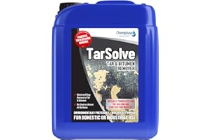 CHEMIPHASE Tarsolve Bitumen Cleaner & Tar Remover – Heavy-Duty Asphalt, Tar & Glue Remover – Effective for Concrete, Stone, Metal & Equipment – Fast-Acting, Safe, Industrial-Grade Solution 25 Litres