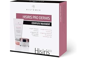 HISTOMER Hisiris Skincare Kit Viso Completo - Trattamento Pro Dermis - Set Lenitivo e Super Idratante composto da Crema Giorno Calmante e Gel Detergente Delicato - Per Pelle Naturalmente Sensibile
