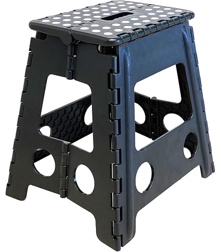 Sgabello Pieghevole In Plastica - Leggero, Portatile E Antiscivolo