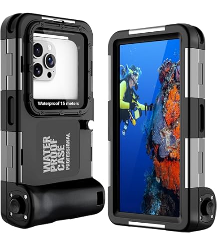 ZLIME Waterdicht telefoonhoesje 7,0 inch onderwater waterdichte mobiele telefoon voor iPhone 16e 16 16 Pro 16 Pro MAX 15 Pro 15 Pro MAX 14 14 Pro 14 Pro Max Samsung s25 S24 S23