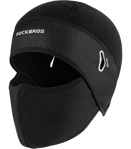 Volledig gezicht wintermasker - fleece verdikte hoes, afneembare