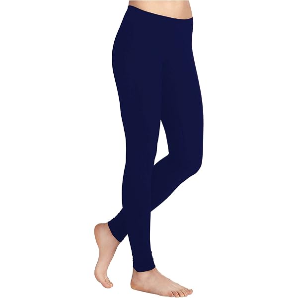 LessThanTenQuid Missloved Leggings In Viscosa E Lycra – Elasticizzati, Tinta Unita, Vita Comoda, Taglie Forti (Nero, 22-24)