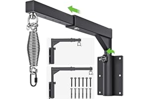 BeneLabel Support de Sac de Frappe, Fixation Murale Suspendu de Sac Lourd Accroche Suspension pour Exercice de Boxe MMA Mua Thai de Gym/Domicile