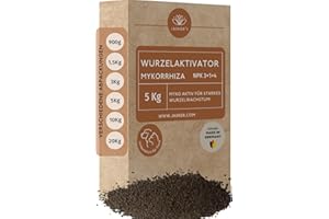 JASKERS® Root Activator, 5 kg, Myko Active Rooting Powder for Cuttings, Mycorrhiza Granules Strengthens and Vitalises All Plants