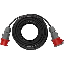 Cavo Prolunga CEE Da Cantiere 400V/16A - 10m, Nero, IP44, Resistente - Foto 2