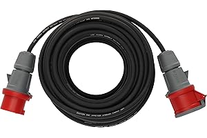 Brennenstuhl CEE extension cable IP44 30m black H07RN-F 5G1.5 5-pin