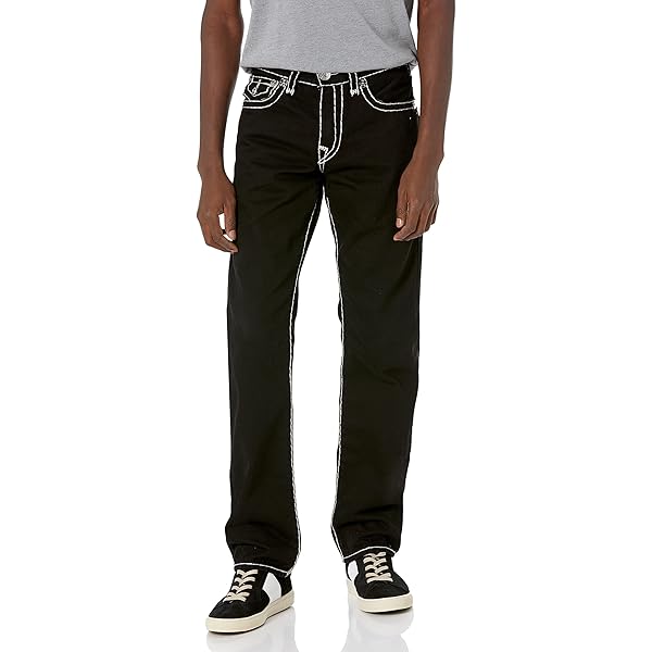 True Religion Men's Ricky Super T Straight Leg Jean, 2sb Body