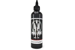 VIKING-INK B&W VIKING by DYNAMIC - Black Dynamite 8oz - Tinta para tatuajeEU REACH