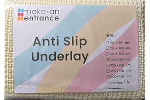 ANTI SLIP RUG UNDERLAY Non-Slip Multi Purpose Underlay for Hard Floors and Surfaces – Doormats – Rugs – Motorhomes – Boats – MAKE AN ENTRANCE (150 x 150 cm)