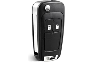 ‎RED WOLF RED WOLF 2 Tasten Autoschlüssel Gehäuse der Fernbedienung für 2008-2018 Opel Astra Corsa Meriva Insignia Schlüsselgehäuse