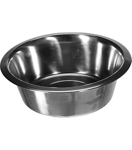 Beeztees hondenvoerbak steeldish antislip 1,8L 20cm