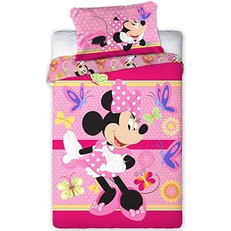 Parure De Lit La Reine Des Neiges Pour Enfant - Housse De Couette 100x135 Cm + Taie 40x60 Cm - Coton Öko-Tex