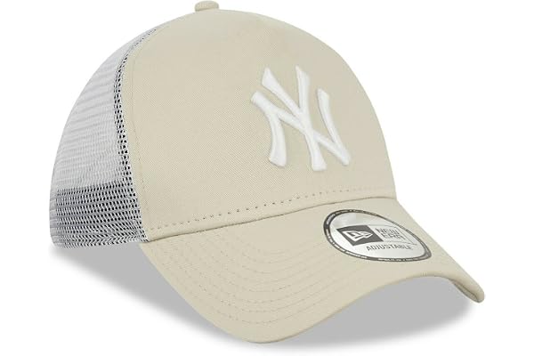 New era New York Yankees A Frame Adjustable Trucker Cap League Essential