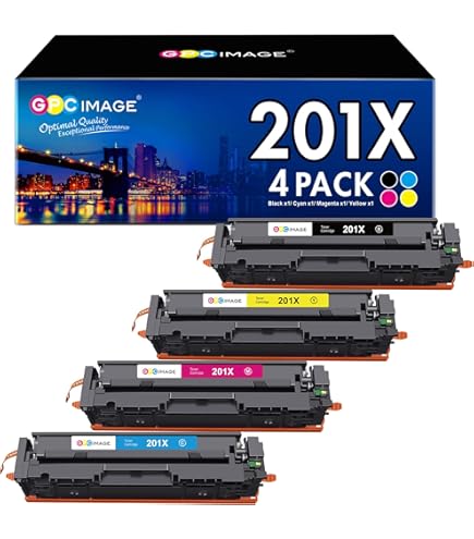 10 Cartouches Toner Compatibles HP LaserJet Pro 400 - Noir, Cyan, Magenta, Jaune