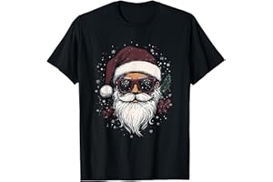 COOLES WEIHNACHTSFEST Cooler Weihnachtsmann mit Sonnenbrille Weihnachten T-Shirt