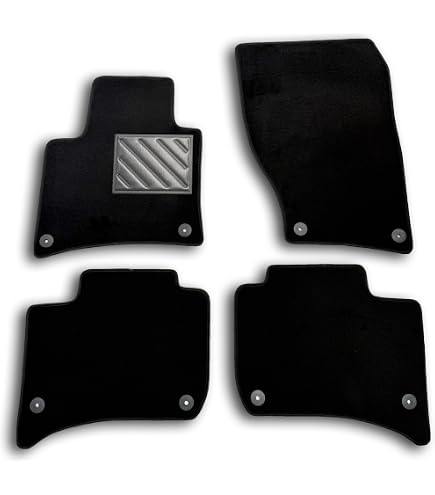 MOTOS Tappetini Gomma Auto 3D Per Porsche Cayenne III (dal 2017), Antiscivolo, Impermeabili, Set Completo - 2