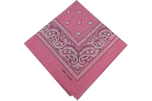 TRUCLOTHING Paisley Bandana Bandanna Headwear Hair Bands Scarf Neck Wrist Wrap Headtie Band