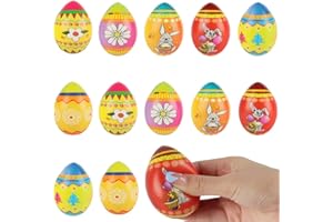 Ostereier Stressball Hillylolly Antistressball Erwachsene Kinder, Antistressball, Knetball Knautschball, Stressball für Kinder Erwachsene, Anti Stress Bälle, Ostern Party Geschenke Deko (A)
