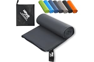 HiiPeak Mikrofaser Handtuch Kompakt und Leicht Microfaser Handtücher Fitness Handtuch Schnelltrocknend microfaser Badetuch Saugfähiges Sporthandtuch Fitnessstudio Schwimm und Gym Handtuch